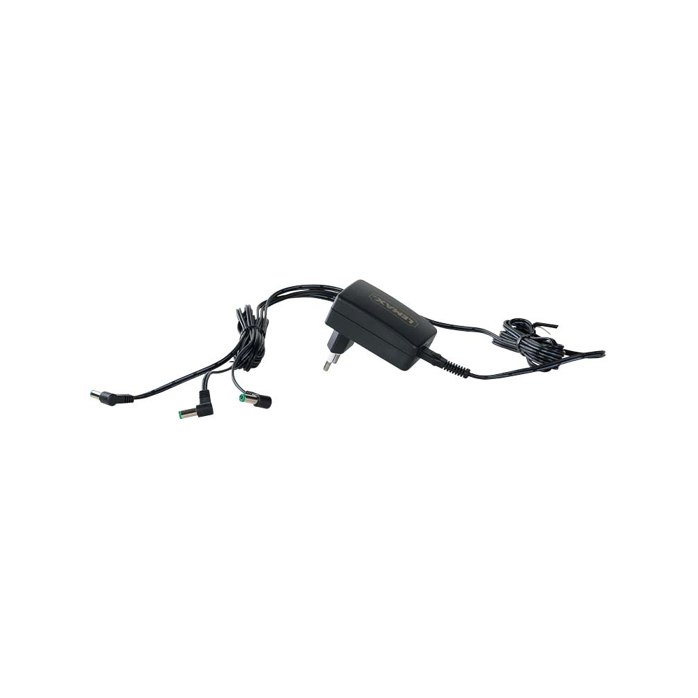 Lemax - Power Adaptor 4,5v Black 3 Output - Nu Voorverkoop - - Output Cord - 0728162945679