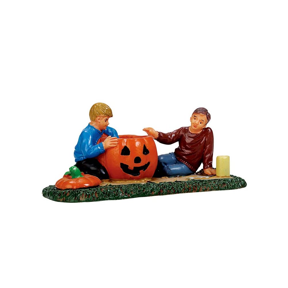Spooky Town - Pumpkin Carving - - Polyresin - 0728162724878