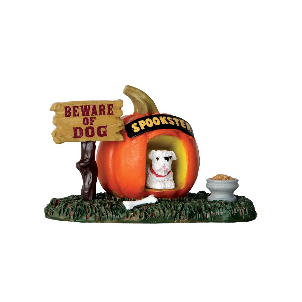 Spooky Town - Pumpkin Doghouse - - Polyresin - 0728162640536