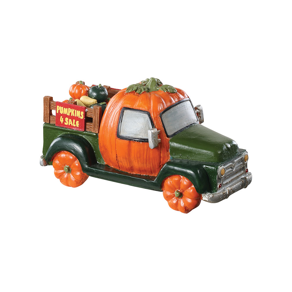 Spooky Town - Pumpkin Truck -   - Polyresin -  0728162934451