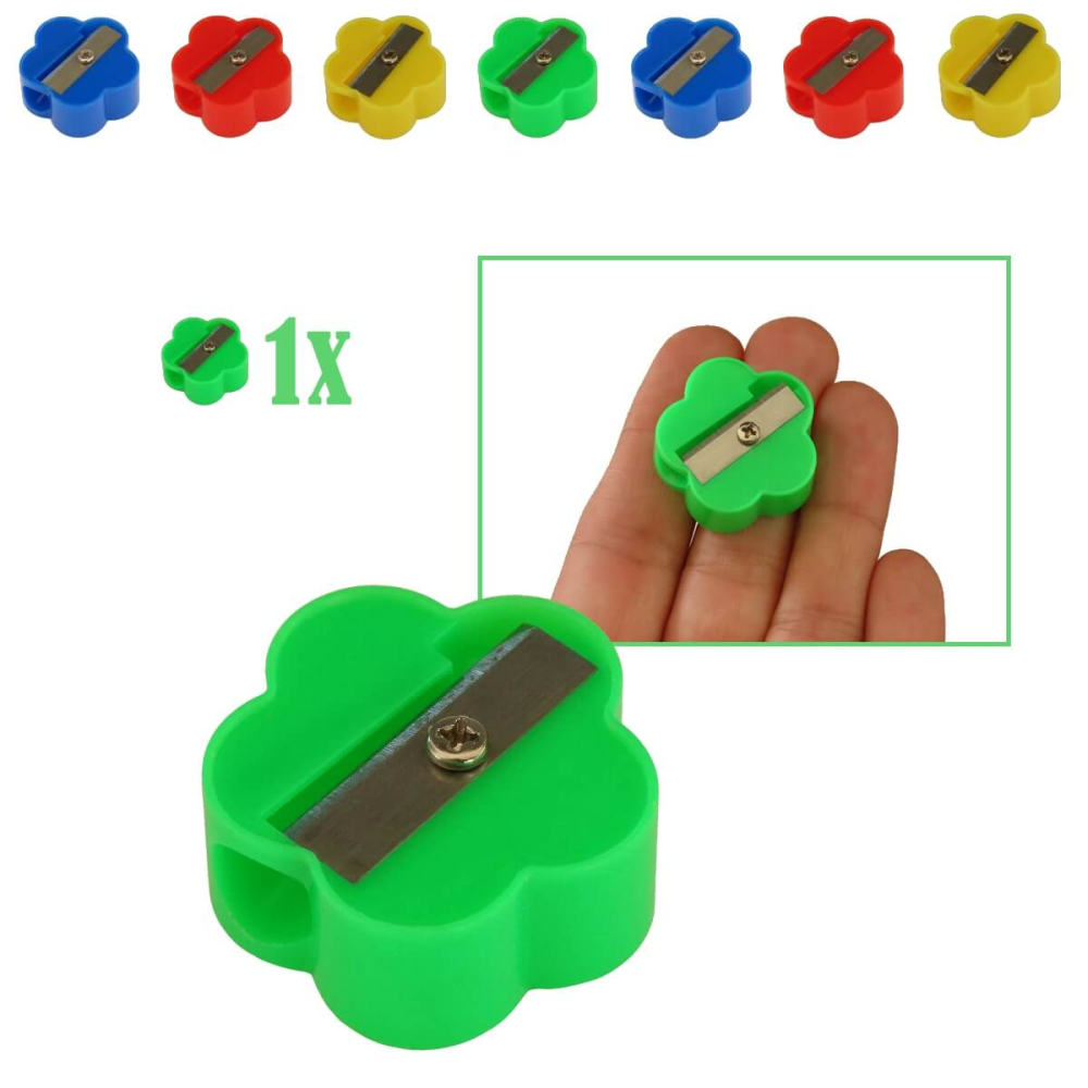 Puntenslijper Bloem - Groen