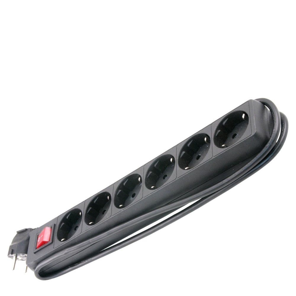 Q-link Stekker 6v 3 x 1.5 mm Zwart -   -  -  8711332335891