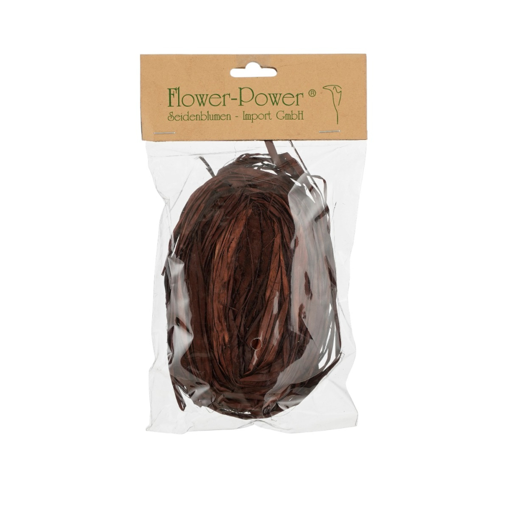 Raffia Bruin 20gr - Flower Power - - Raffia - 4047837137468