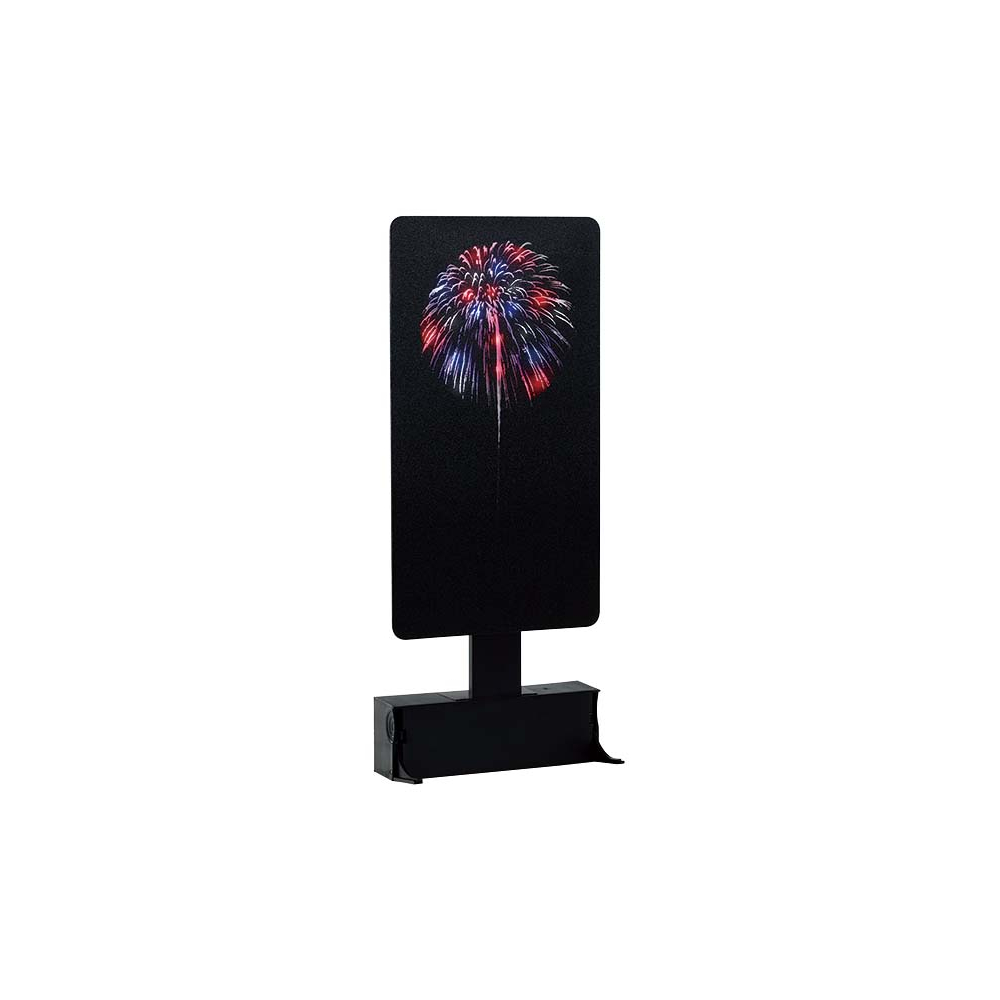 Lemax - Red White and Blue Fireworks - - Electronic Component - 0728162843692