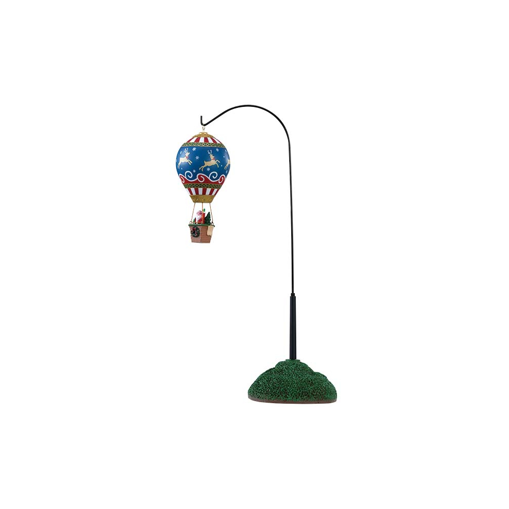 Lemax - Reindeer Hot Air Balloon - - Polyresin - 0728162843883