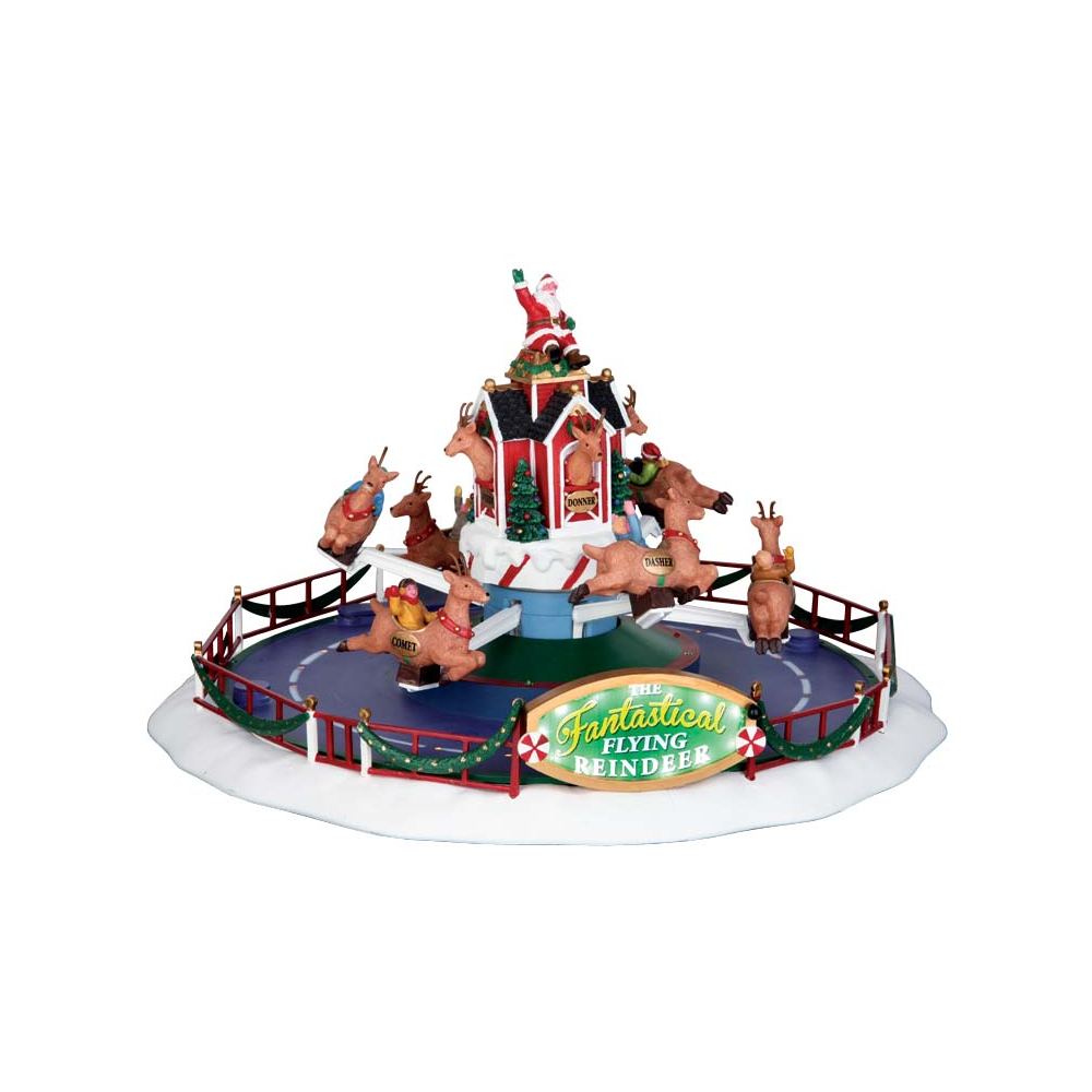 Lemax - Reindeer On Holiday - - Polyresin - 0728162640581