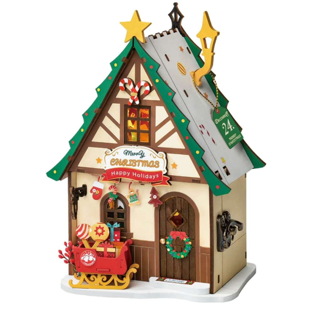 Rolife - Twinkling Christmas House - DIY Miniatuurhuisje