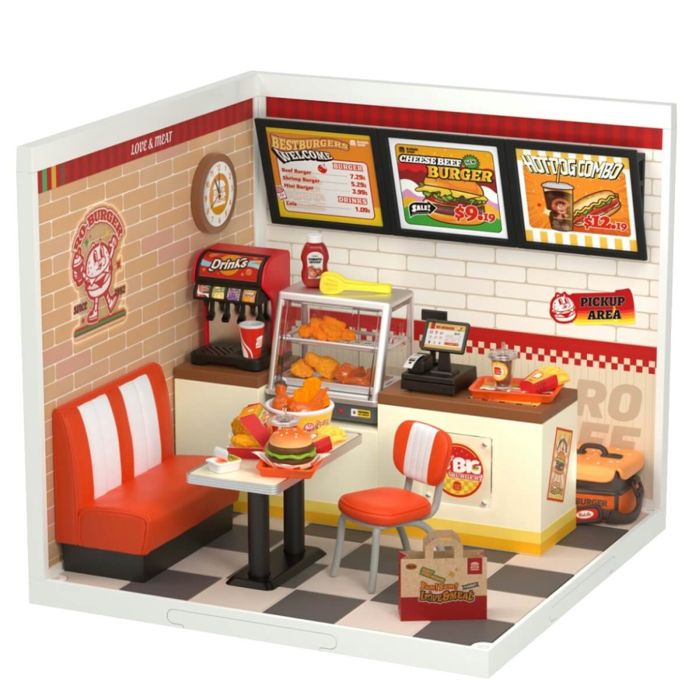 Rolife - Yum Yum Burgers- DIY Miniatuurhuisje