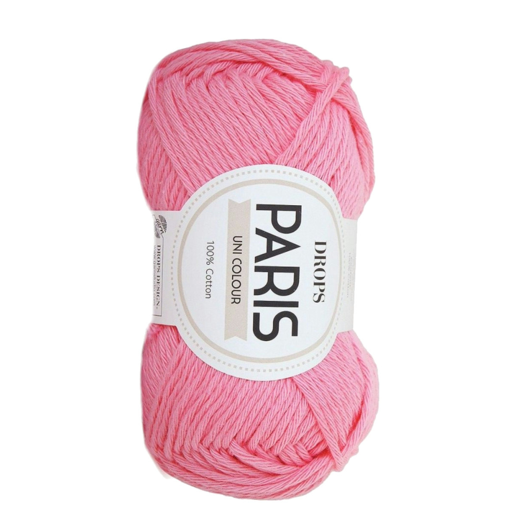 Roze Katoen Garen - Drops Paris -   - Katoen -