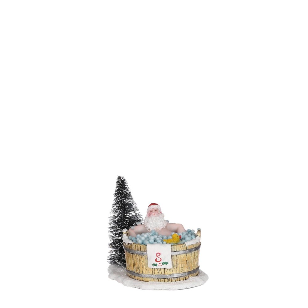 Luville - Santa In Hot Tub -   - Polyresin -  8718861977844
