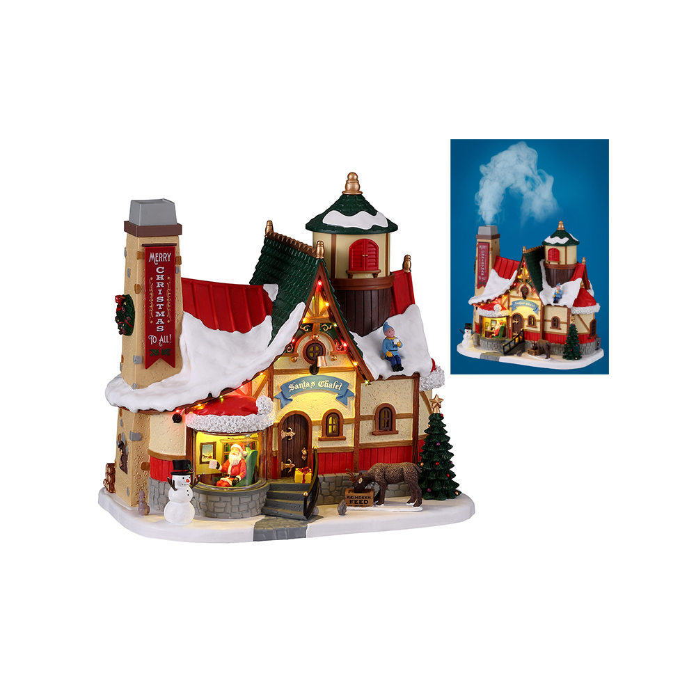Lemax - Santa's Chalet - - Polyresin - 0728162157423