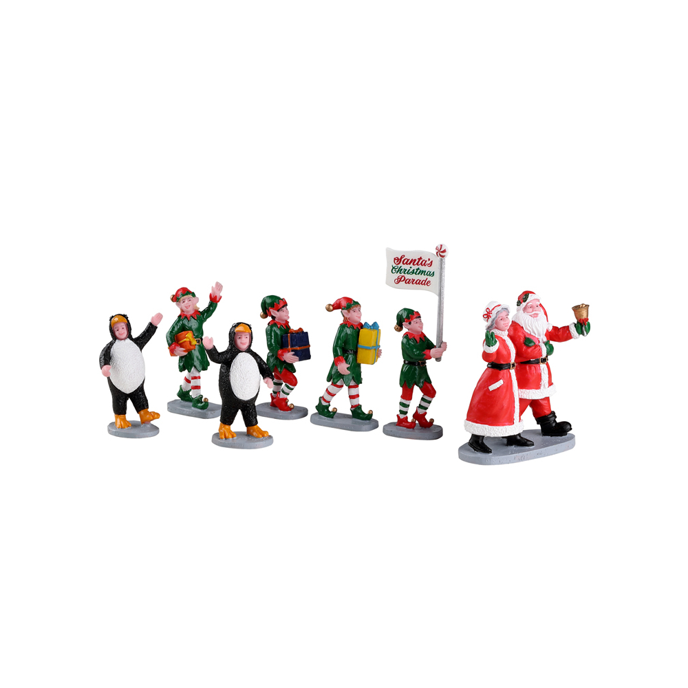 Lemax - Santa's Elf Parade - Nu Voorverkoop -   - Polyresin -  0728162235923