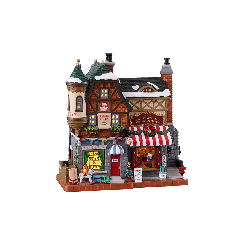 Lemax - Santa's List Toy Shop - - Porselein - 0728162157980