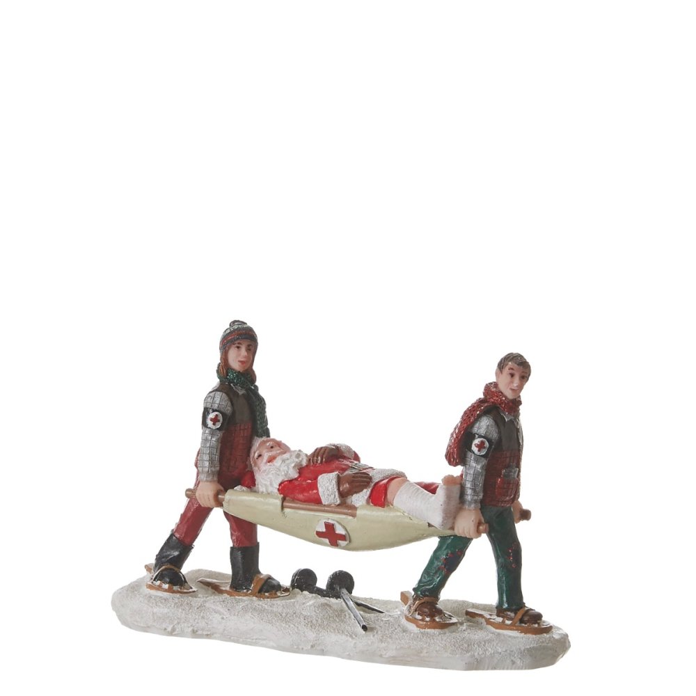 Luville - Santa's Ski Accident - - Polyresin - 8718861465242