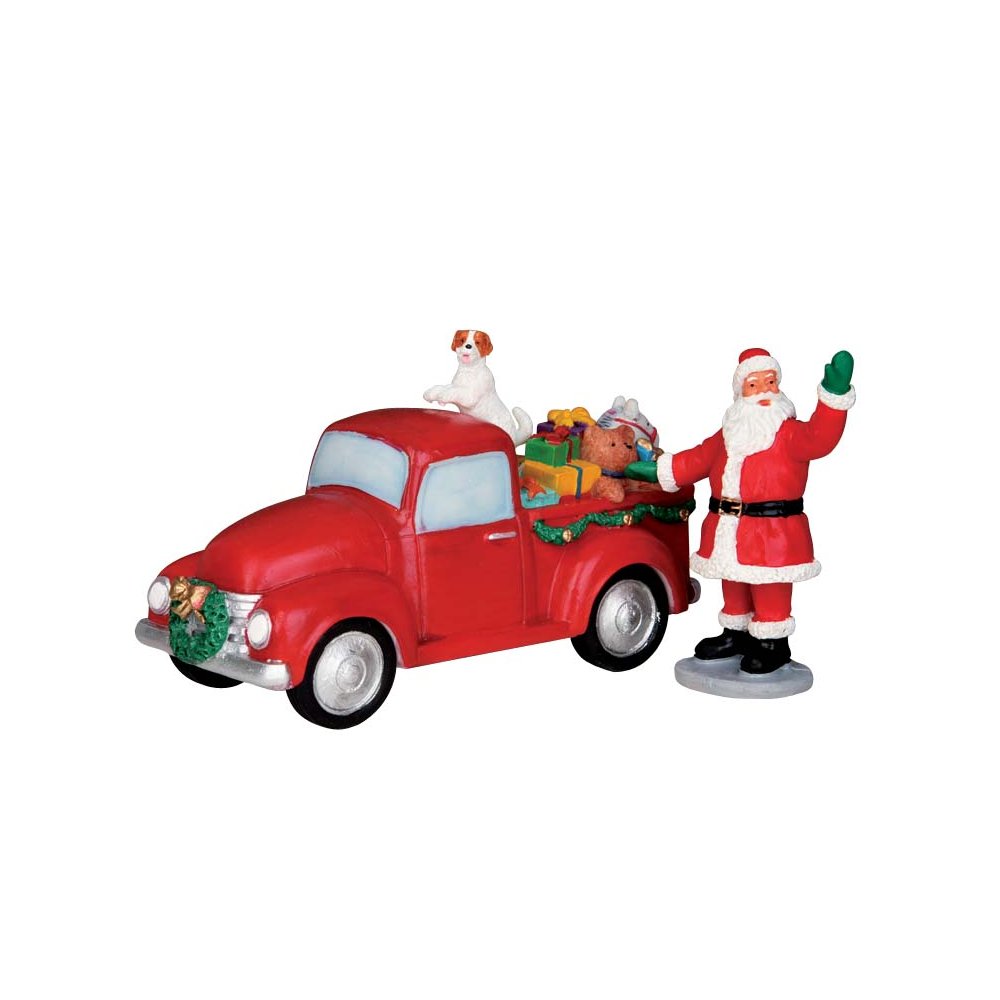 Lemax - Santa's Truck set of 2 - - Polyresin - 0728162532190