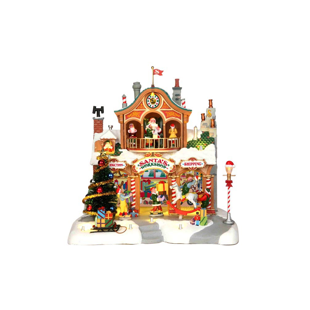 Lemax - Santa's Workshop - Nu Voorverkoop - - Polyresin - 0728162355584