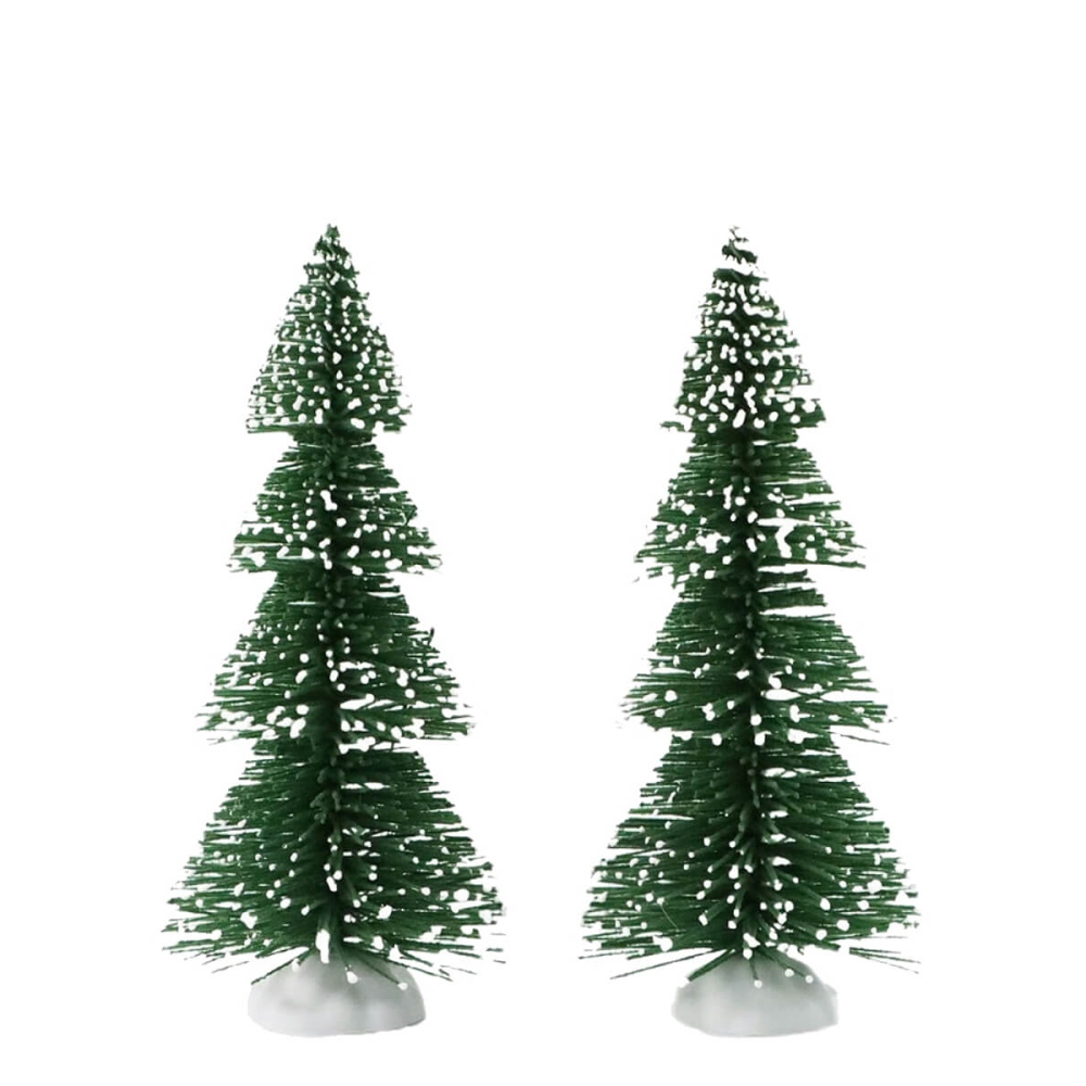 Santaville - Deco Trees - 20 cm - Set van 2