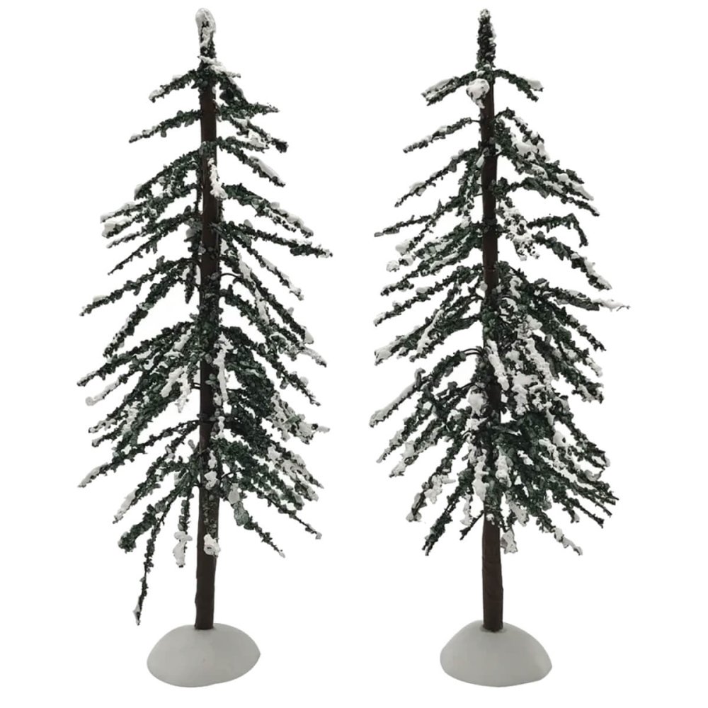 Santaville - Pine Trees 25 cm - Set van 2