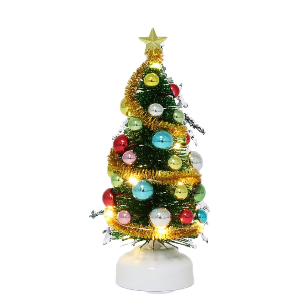 Santaville - Xmas Tree met Licht - 25 cm