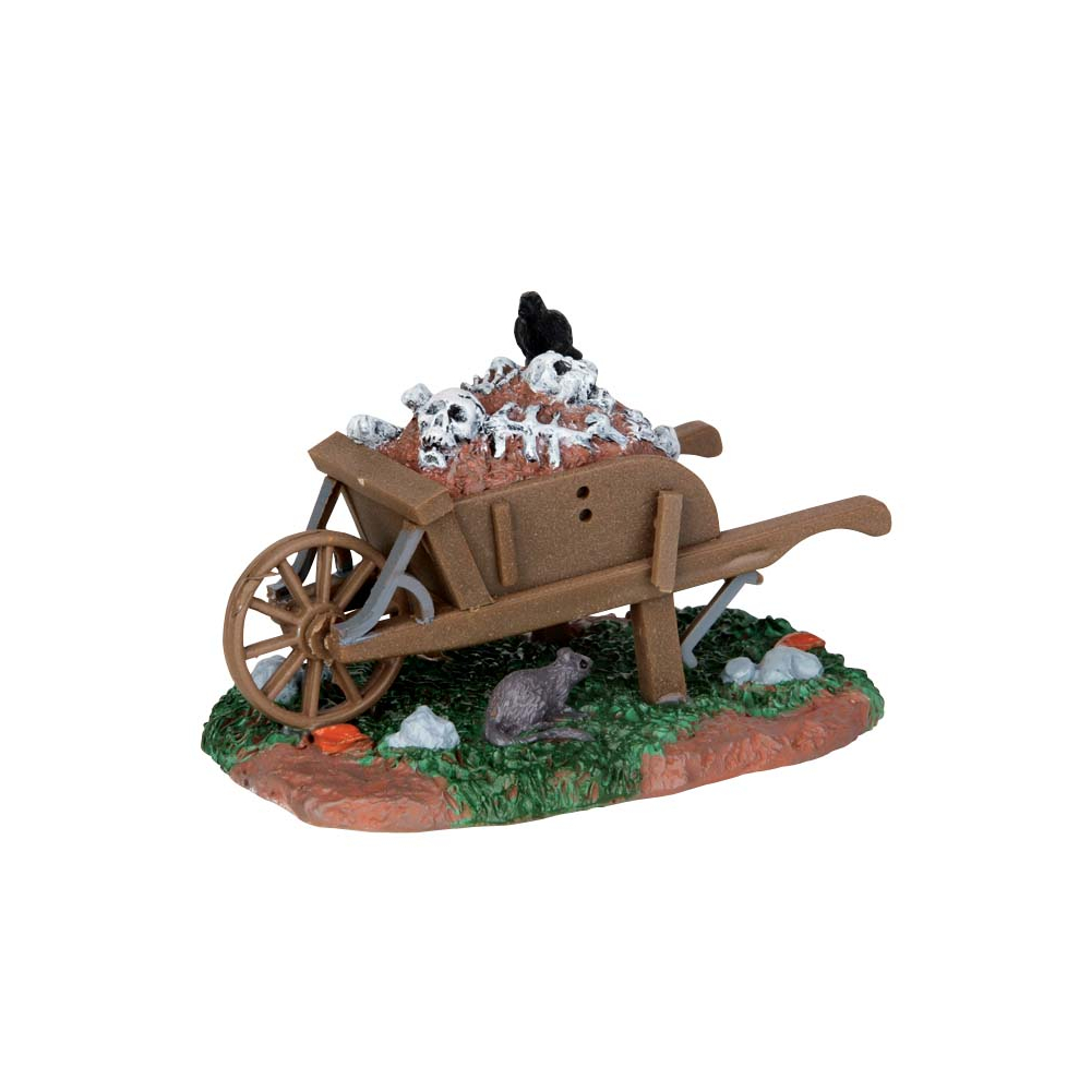 Spooky Town - Scary Wheelbarrow - - Polyresin - 0728162549068