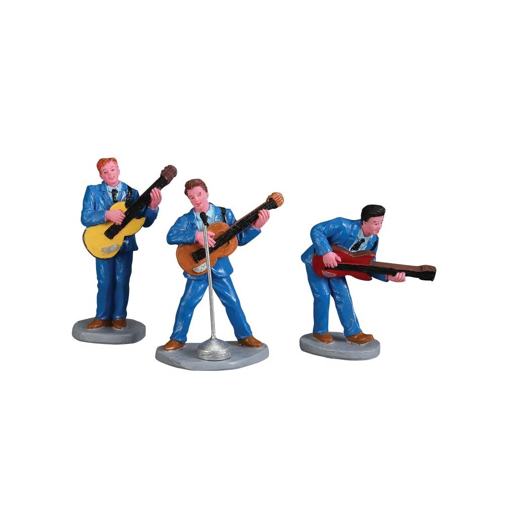Lemax - Shake And Shimmy - Set van 3 - - Polyresin -
