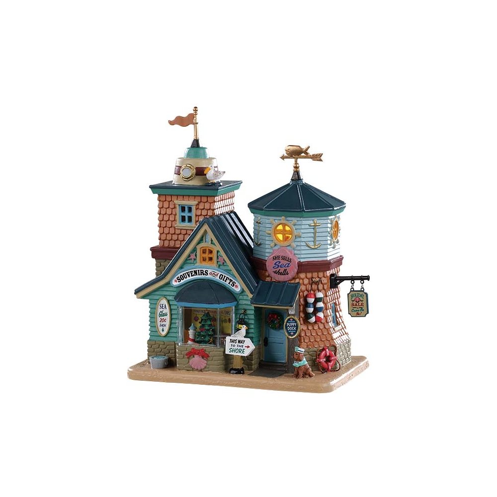 Lemax - She Sells Sea Shells Gift Shop - - Porselein - 0728162954831