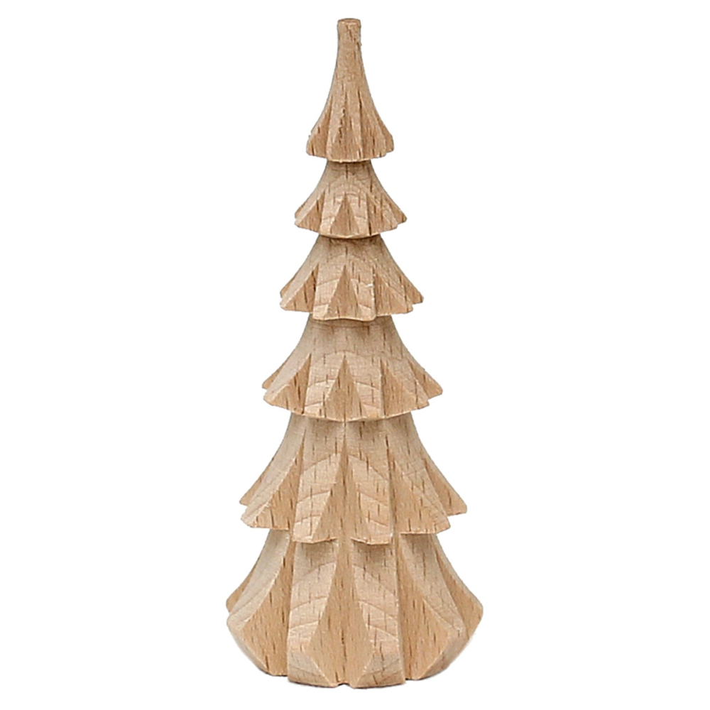 Sigro - Grote Houten Sparrenboom 9 cm - - Hout -
