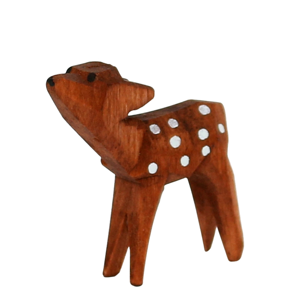 Sigro - Houten Ree Omhoogkijkend - - Hout -