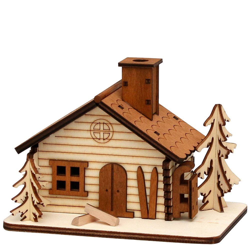 Sigro - Houten Skihut Rookhuisje - - Hout -