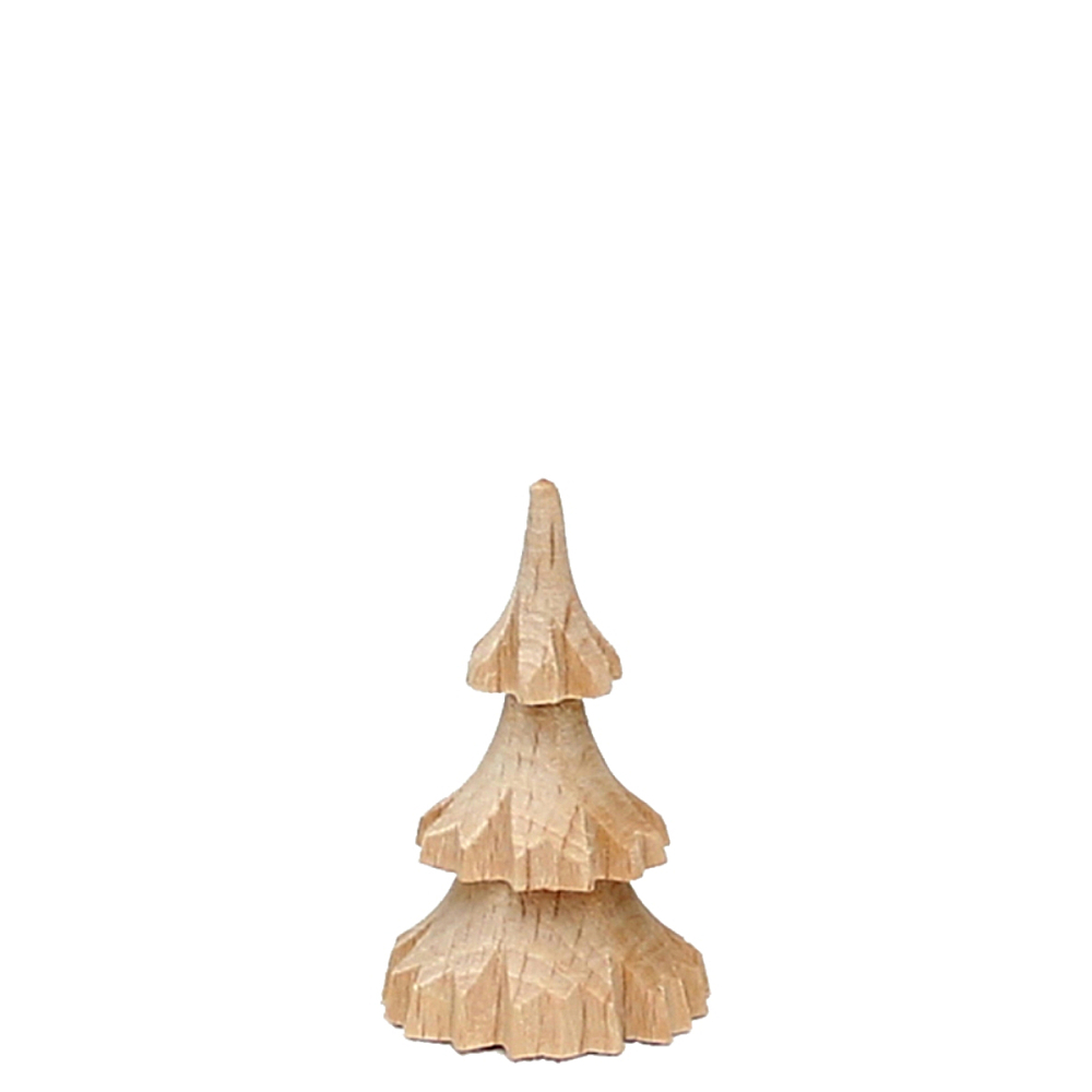 Sigro - Miniatuur Houten Sparrenboompje 2.5 cm - - Hout -