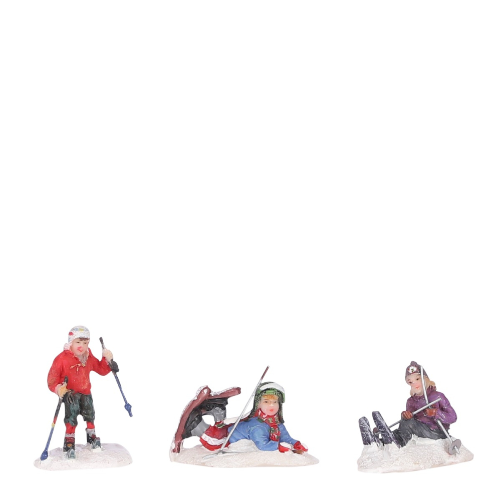 Luville - Ski class - Set van 3 - Nu Voorverkoop - - Polyresin - 8711473766790