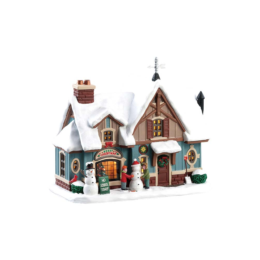 Lemax - Snow Day - Nu Voorverkoop - - Porselein - 0728162853561