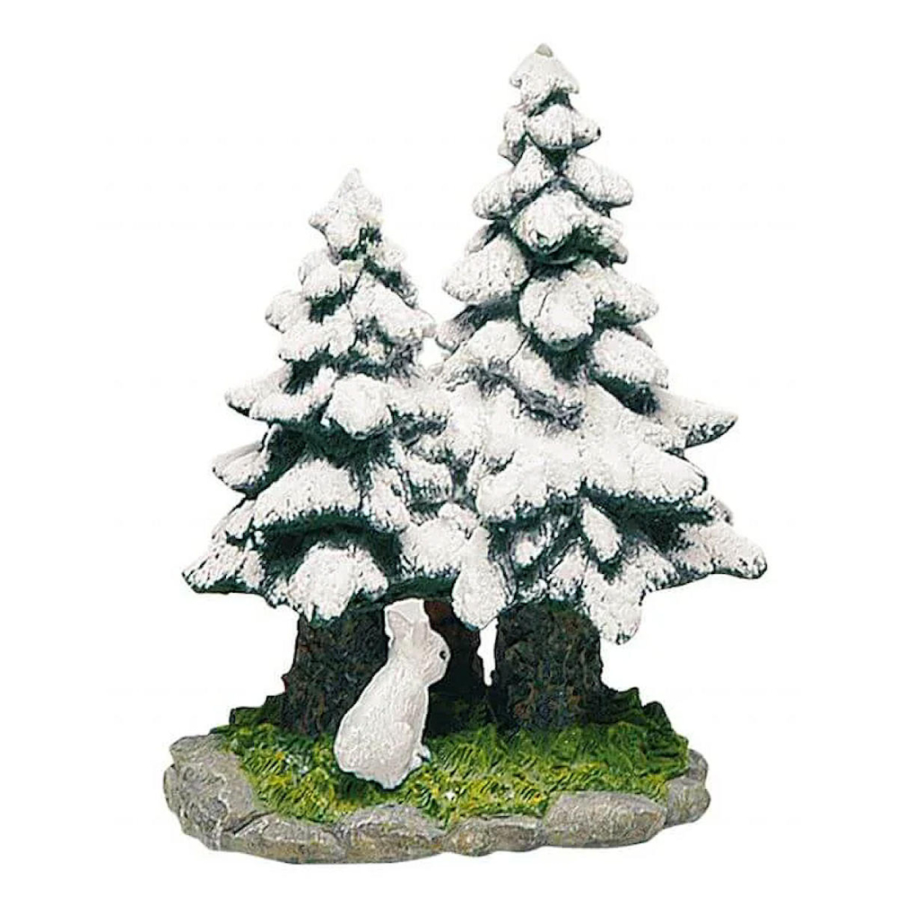 Sparrenboom met Dieren 13cm - Wurm - - Polystone - 4007698249793