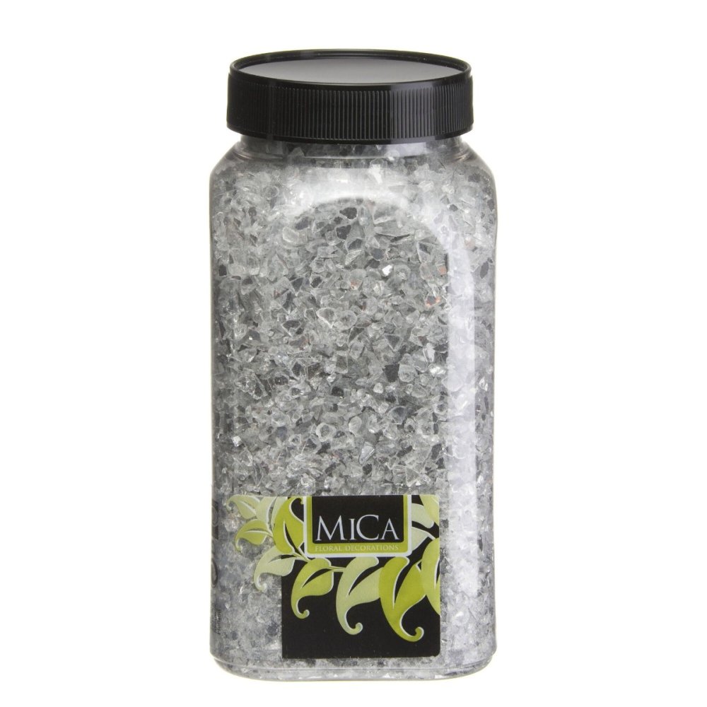 Spiegelglas Steentjes 650ml - Mica Decorations - - Glas - 8711473463804