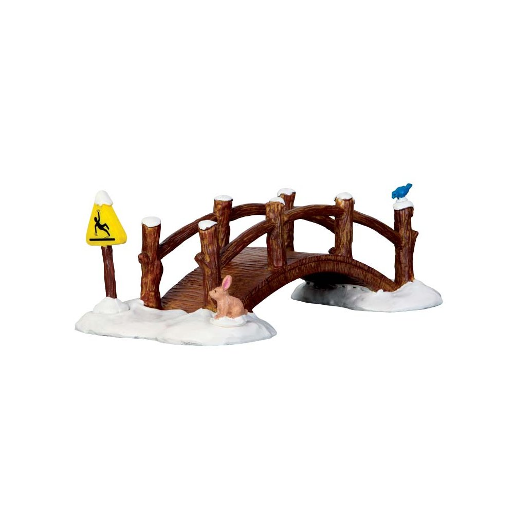 Lemax - Split Rail Footbridge -   - Polyresin -  0728162632760