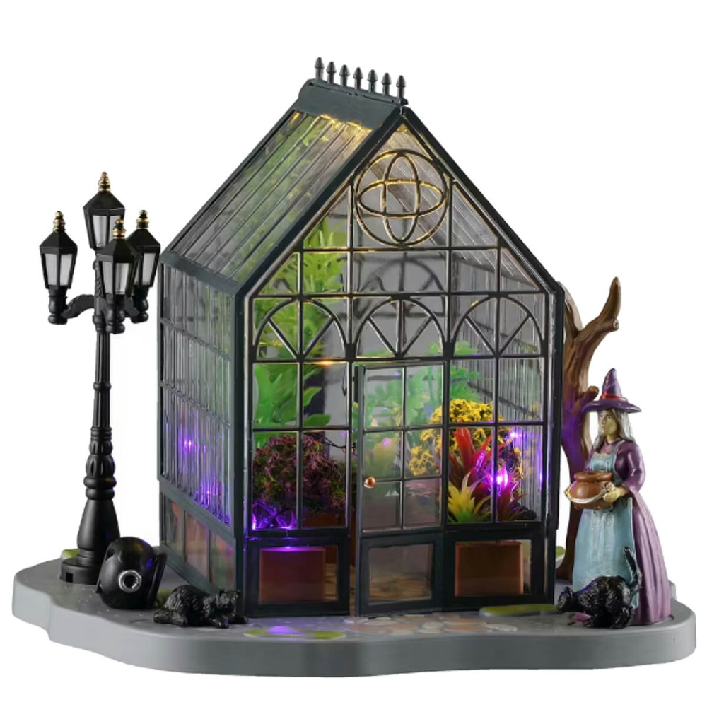 Spooky Town - Agatha's Greenhouse - Met Licht