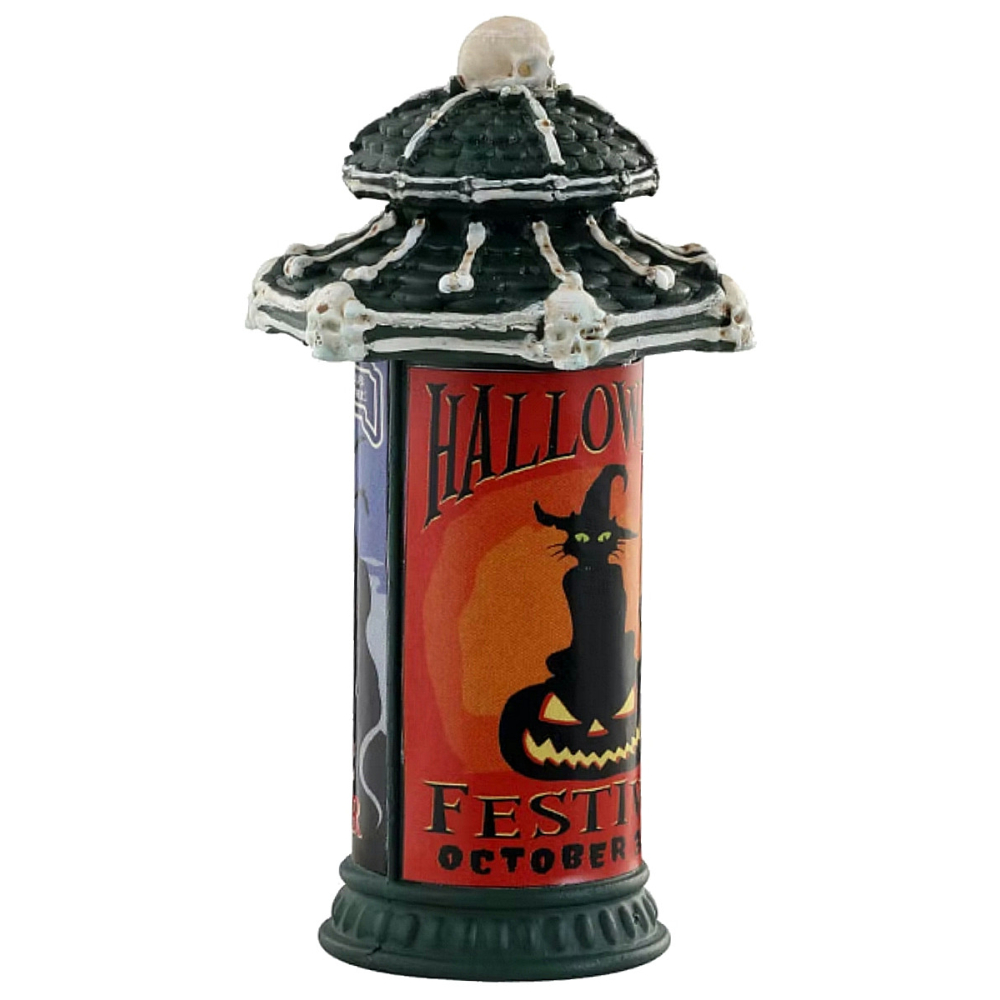 Spooky Town - Creepy Bulletin - - Resin - 0728162340740