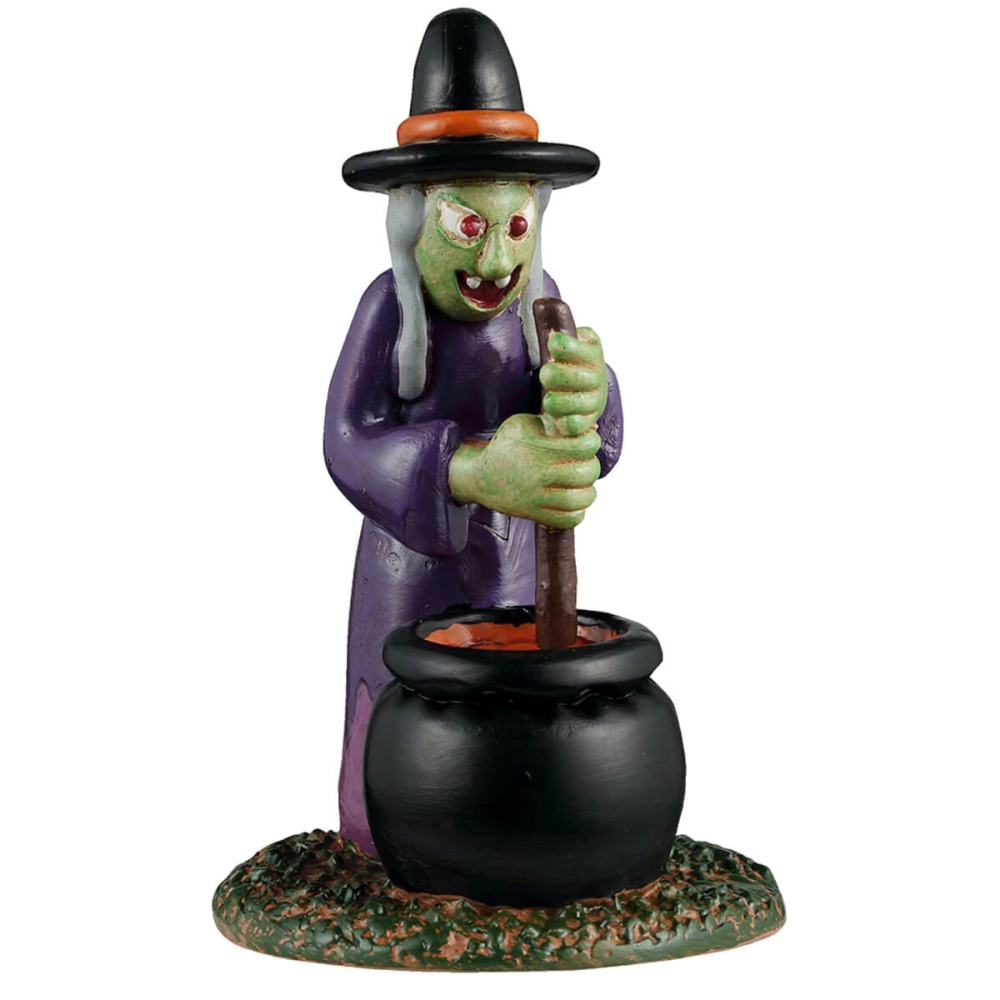 Spooky Town - Inflatable Witch Yard Decoration - Nu Voorverkoop - - Resin - 0728162525192
