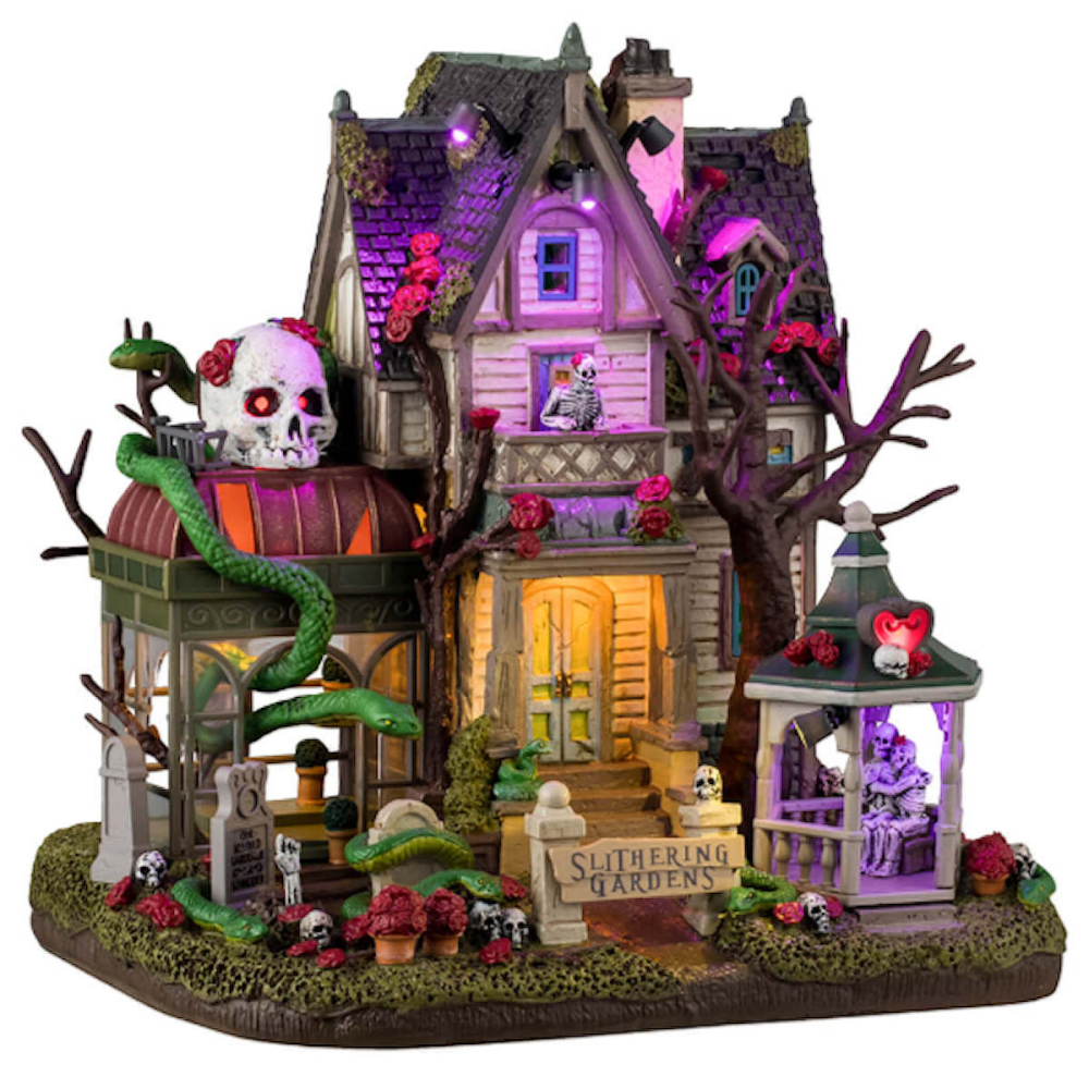 Spooky Town - Slithering Gardens - - Resin - 0728162452092