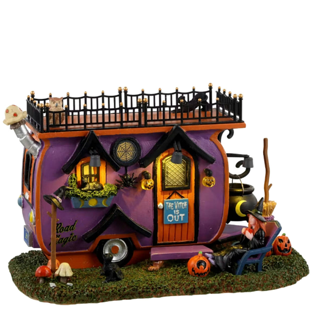 Spooky Town - Witch Vanlife - - Resin - 0728162340665