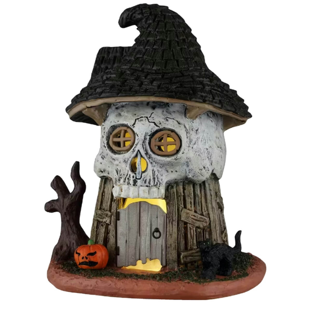 Spooky Town - Witch's Skull Hut
