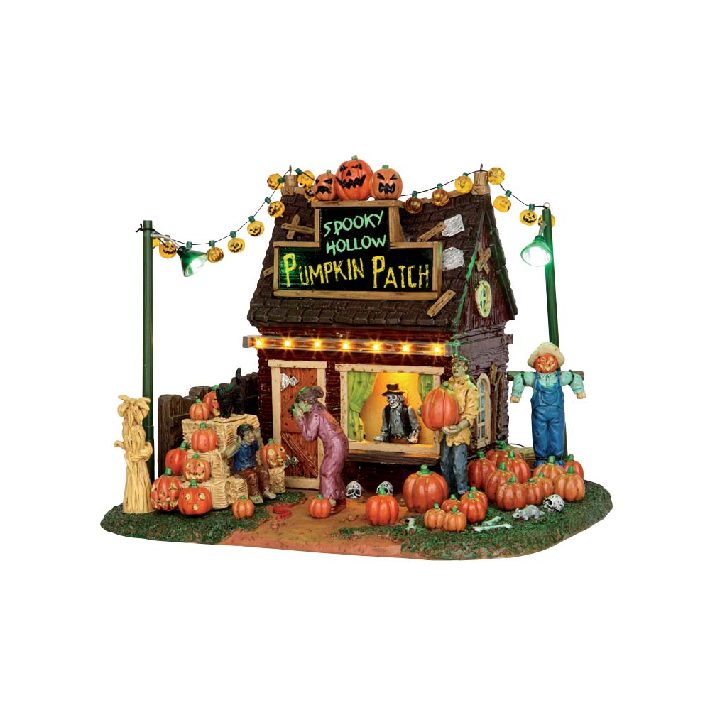 Spooky Town - Spooky Hollow Pumkin Patch - - Polyresin - 0728162549020
