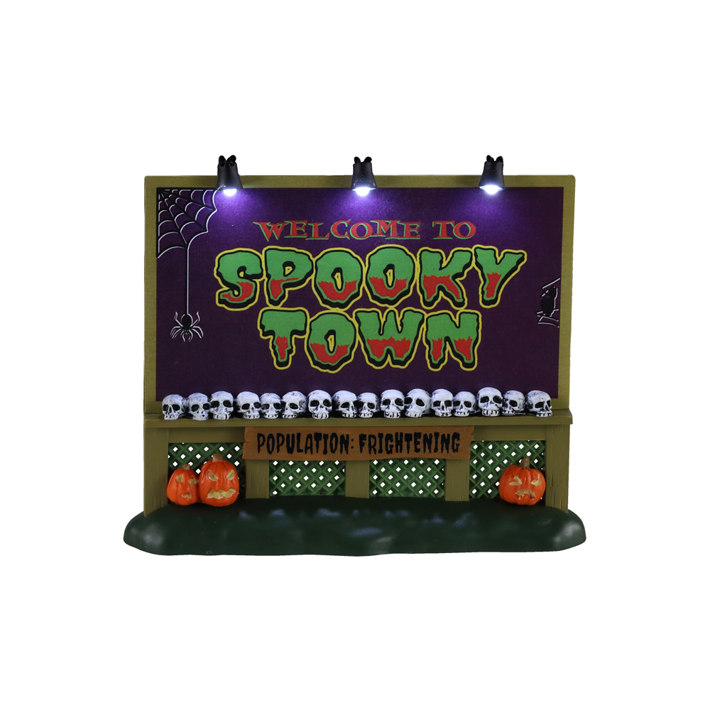 Spooky Town - Spooky Town Sign - - Kunststof - 0728162047106