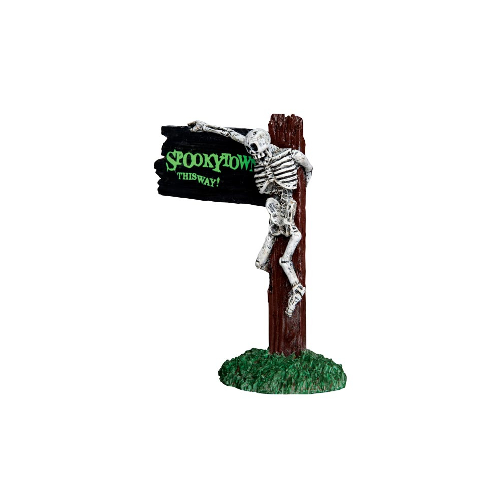 Spooky Town - Spookytown This Way - - Polyresin - 0728162447432