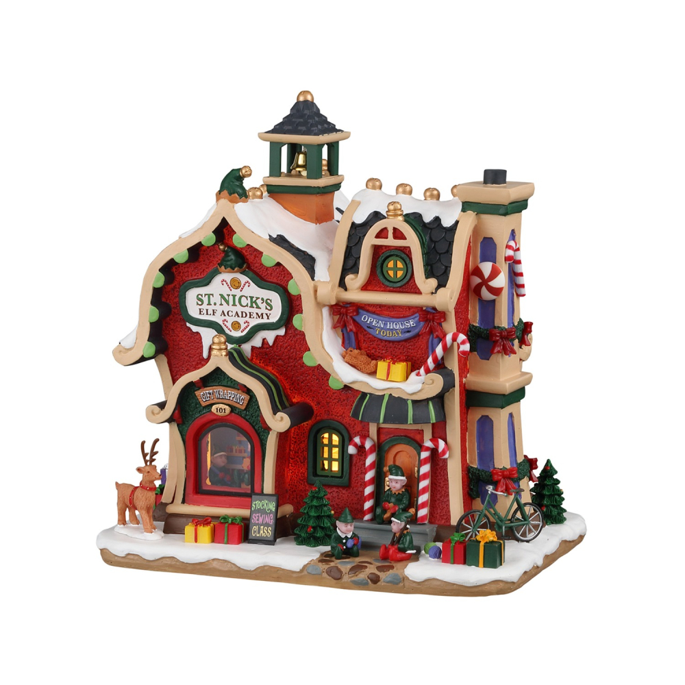Lemax - St. Nick's Elf Academy - - Polyresin - 0728162955302