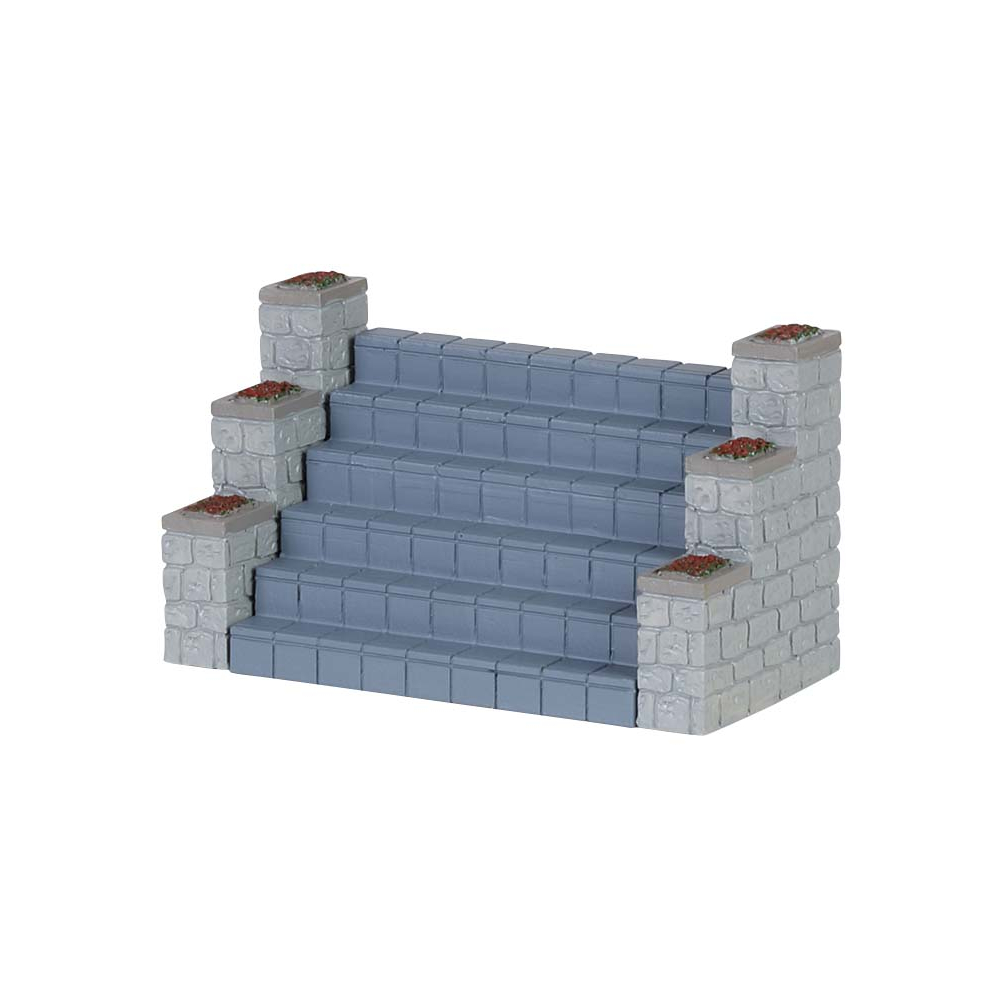 Lemax - Staircase - Set van 3 - - Polyresin - 0728162843876