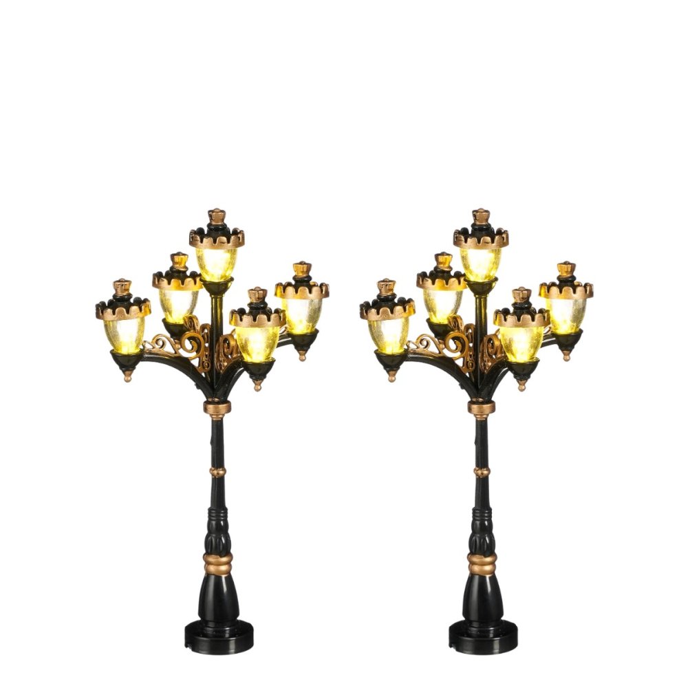 Luville - Street Lamp 5-Light - Set van 2 - Nu Voorverkoop - - - 8720967769230