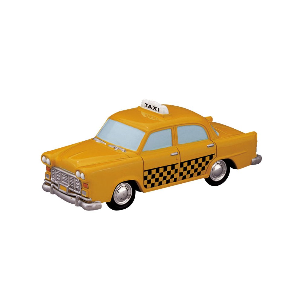 Lemax - Taxi Cab - - Kunststof - 0728162848321