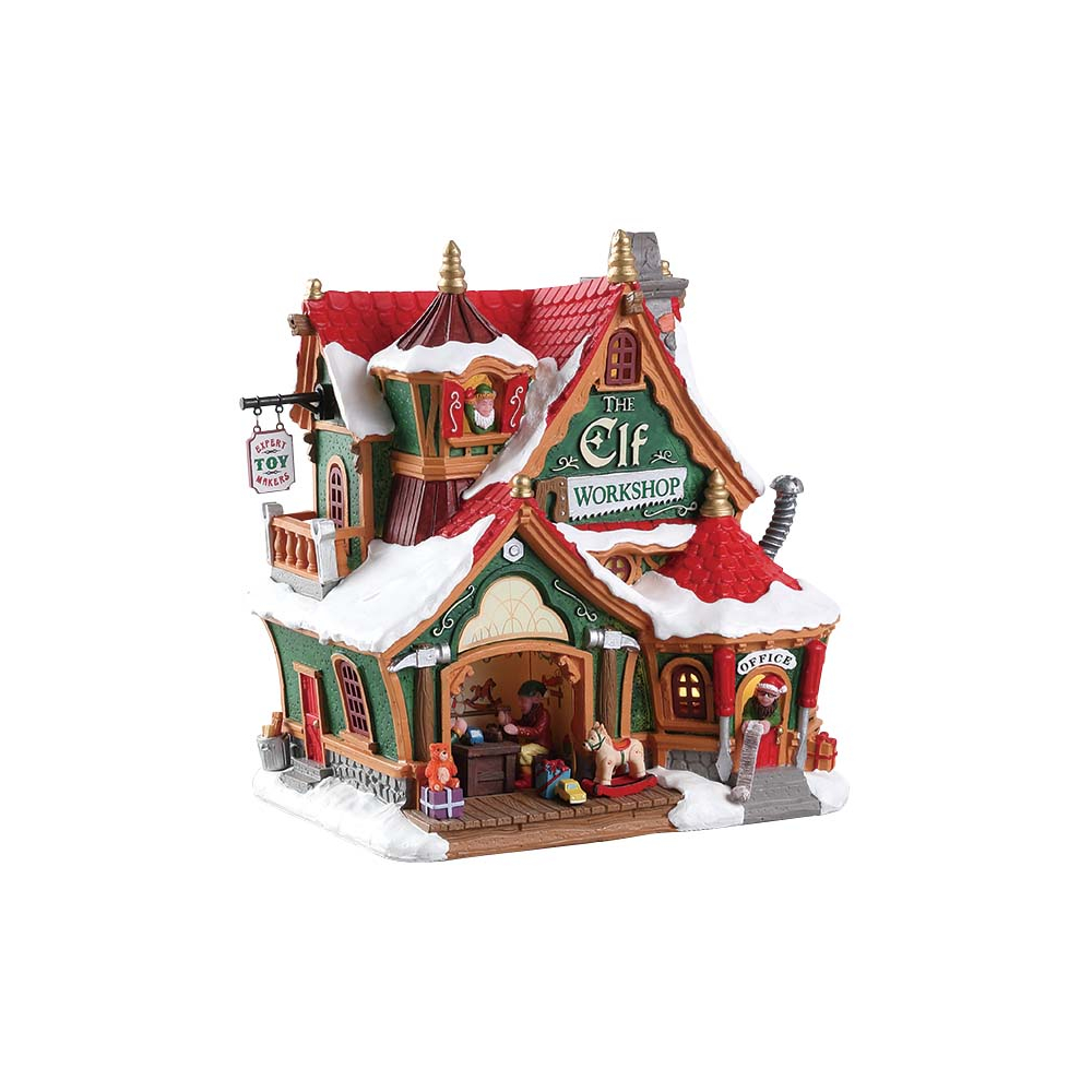 Lemax - The Elf Workshop - Nu Voorverkoop - - Polyresin - 0728162752918