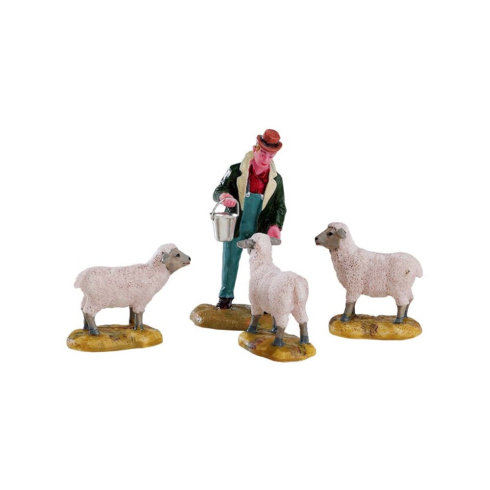 Lemax - The Good Shepherd - Set van 4 - - Polyresin - 0728162124999